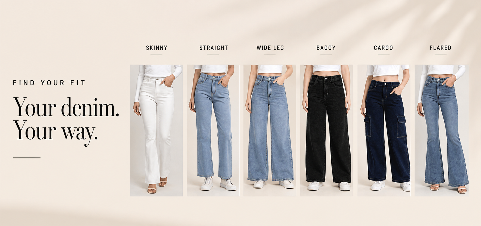 Your denim, your way